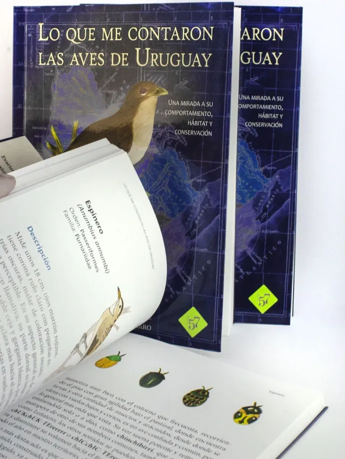 Guía práctica y educativa de aves y pájaros autóctonos de Uruguay
